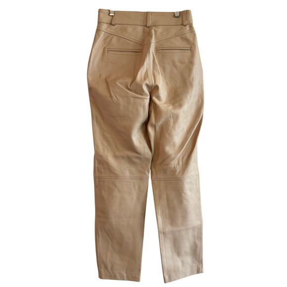 Song of Style Seana Leather Pant Khaki - Picture 6 of 10